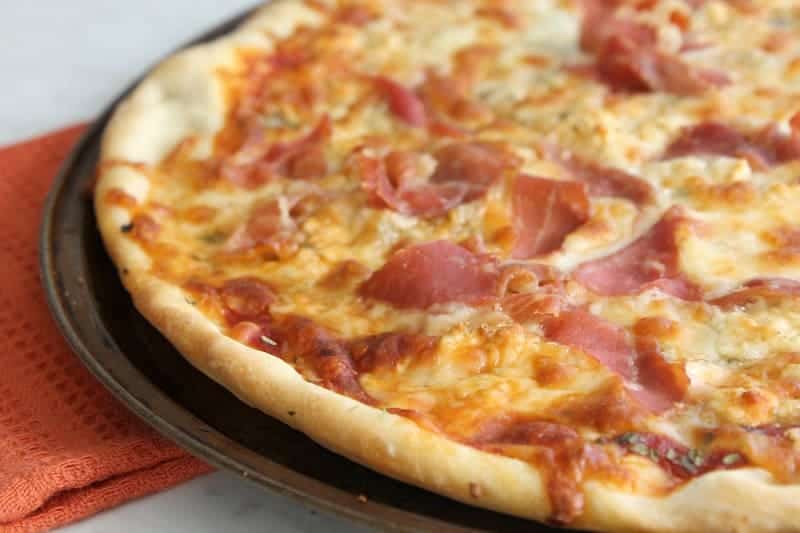 Blue Cheese Prosciutto Pizza | The Bitter Side of Sweet