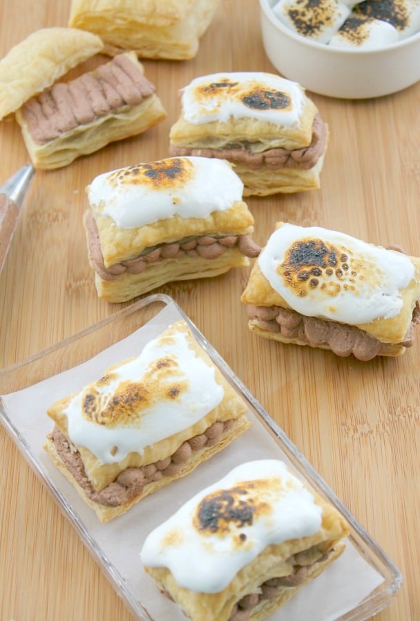 Toasted Marshmallow Napoleons | The Bitter Side of Sweet