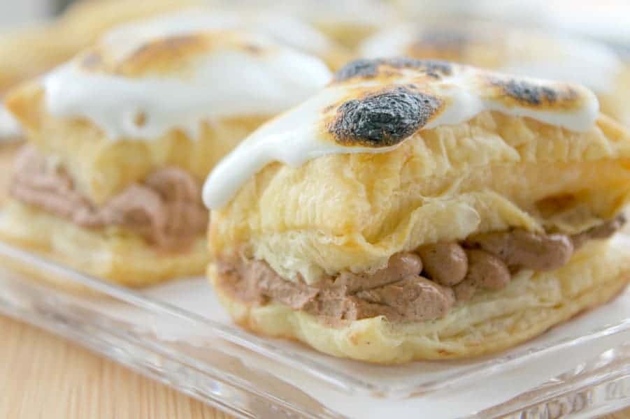 Toasted Marshmallow Napoleons | The Bitter Side of Sweet