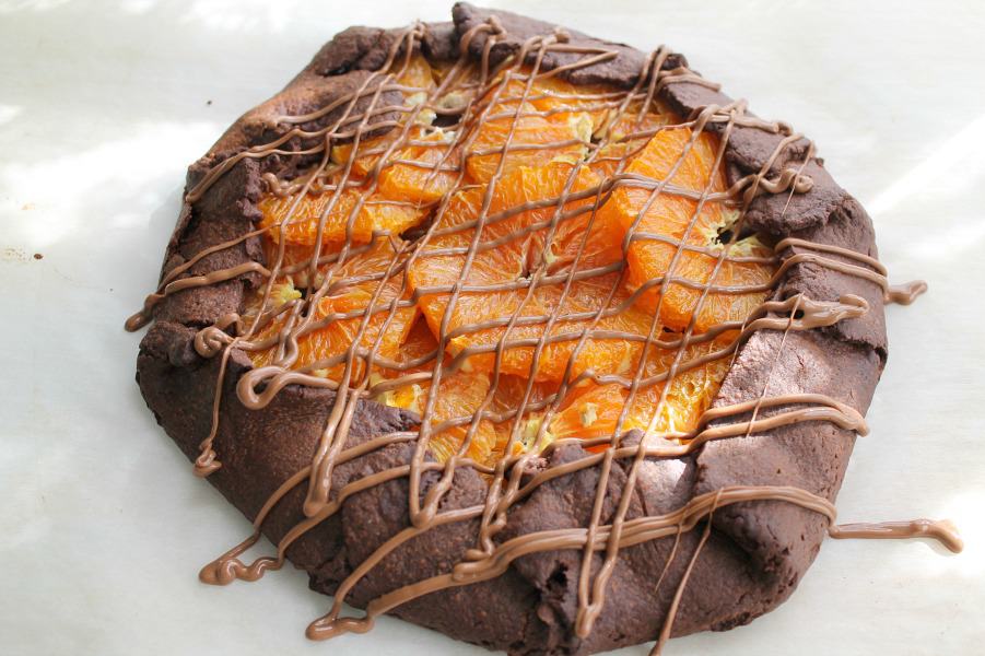 Chocolate Orange Free Form Pie | The Bitter Side of Sweet