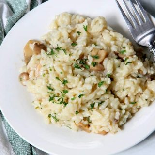 Instant Pot Creamy Mushroom Risotto