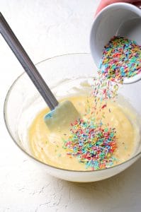 Funfetti Mini Bundt Cakes Ingredients