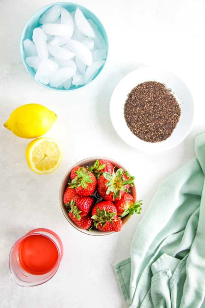 Refreshing Strawberry Black Tea Lemonade will be your new, favorite summer drink! With 5 ingredients, this will surely quench your thirst!