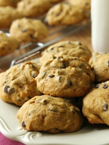 Chocolate Chip Pumpkin Cookies | The Bitter Side of Sweet #pumpkin