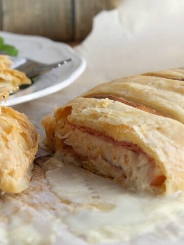 Chicken Cordon Bleu Puff Pastry | The Bitter Side of Sweet