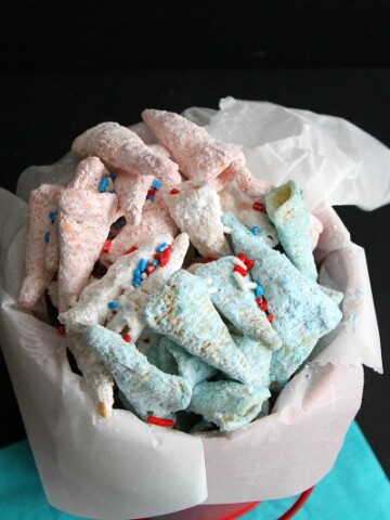 Firecracker Muddy Buddies | The Bitter Side of Sweet #SundaySupper