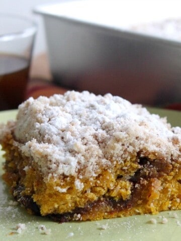 Pumpkin Coffee Cake | The Bitter Side of Sweet #SundaySupper