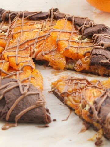 Chocolate Orange Free Form Pie | The Bitter Side of Sweet