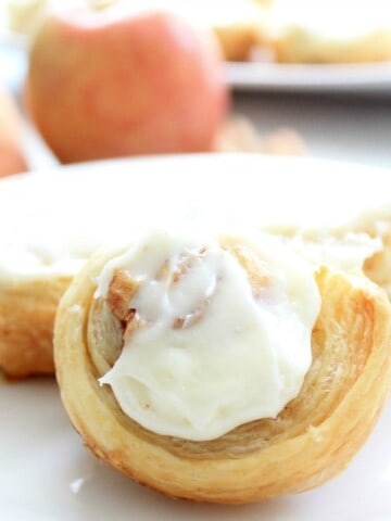 Apple Pie Cinnamon Rolls | The Bitter Side of Sweet
