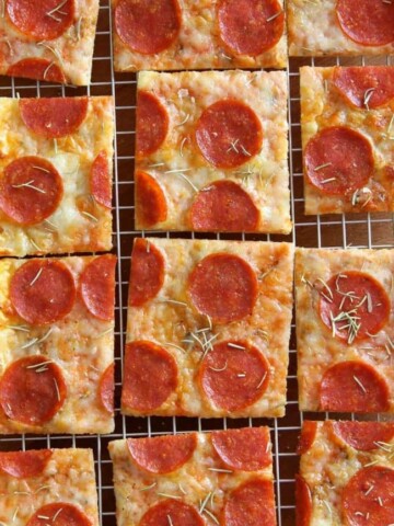 Puff Pastry Pepperoni Pizza