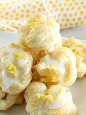 Puff Pastry Lemon Knots