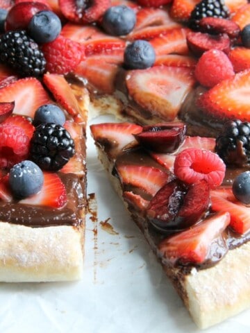 Mixed Berry Pizza