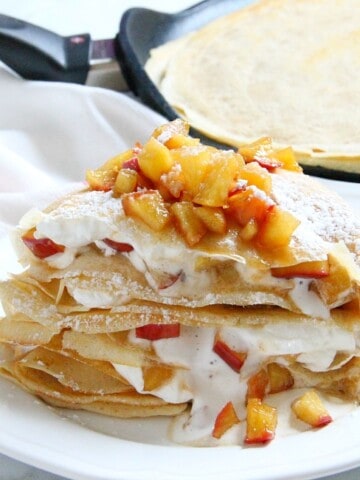 Apple Pie Crepes