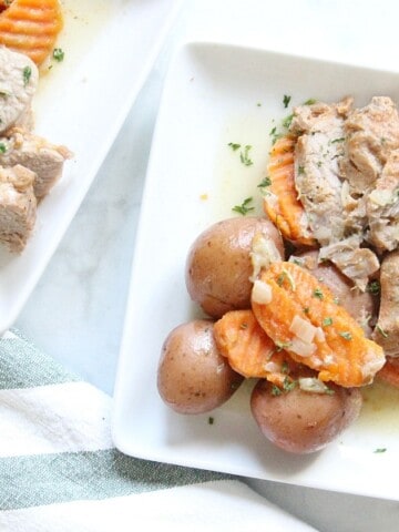 Instant Pot Pork Tenderloin with Potatoes and Carrots