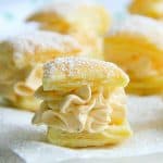 Miguelitos with Pumpkin Cream