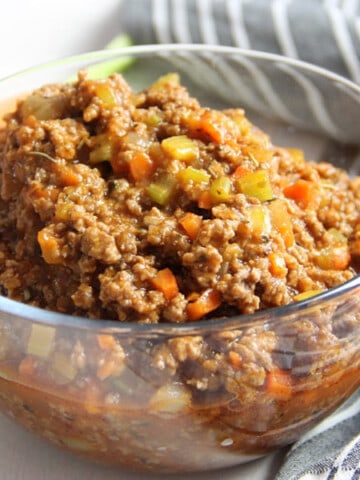 Classic Homemade Pasta Sauce in bowl