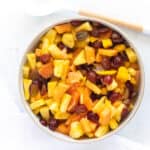 Citrus Fruit Salad mixed in large bowl.